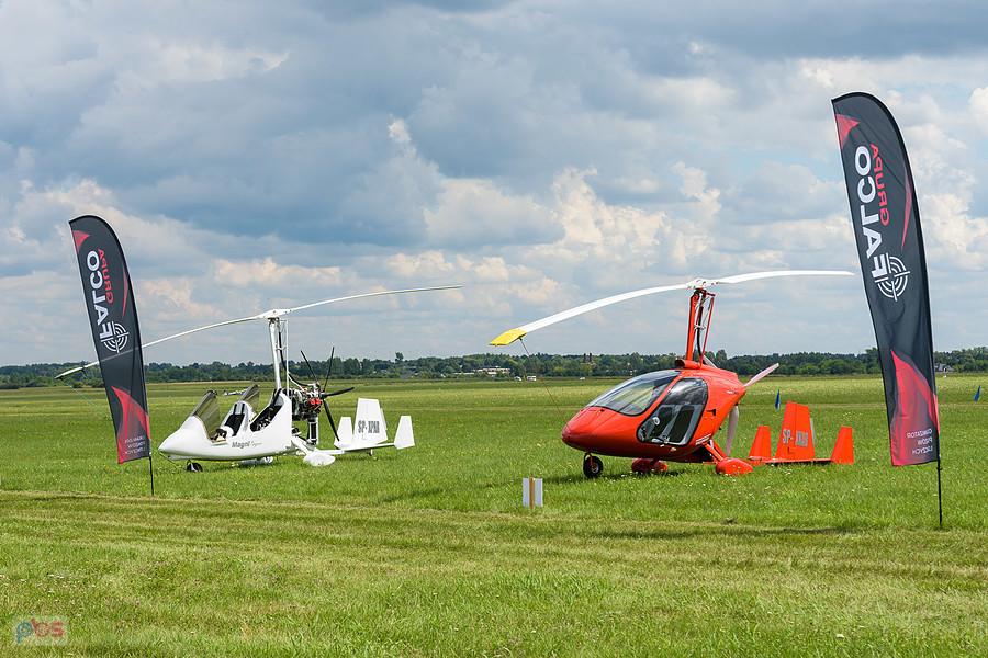 Wiatrakowce Magni M-24 Orion #SP-XXAB i Magni Gyro M162000T #SP-XPAR