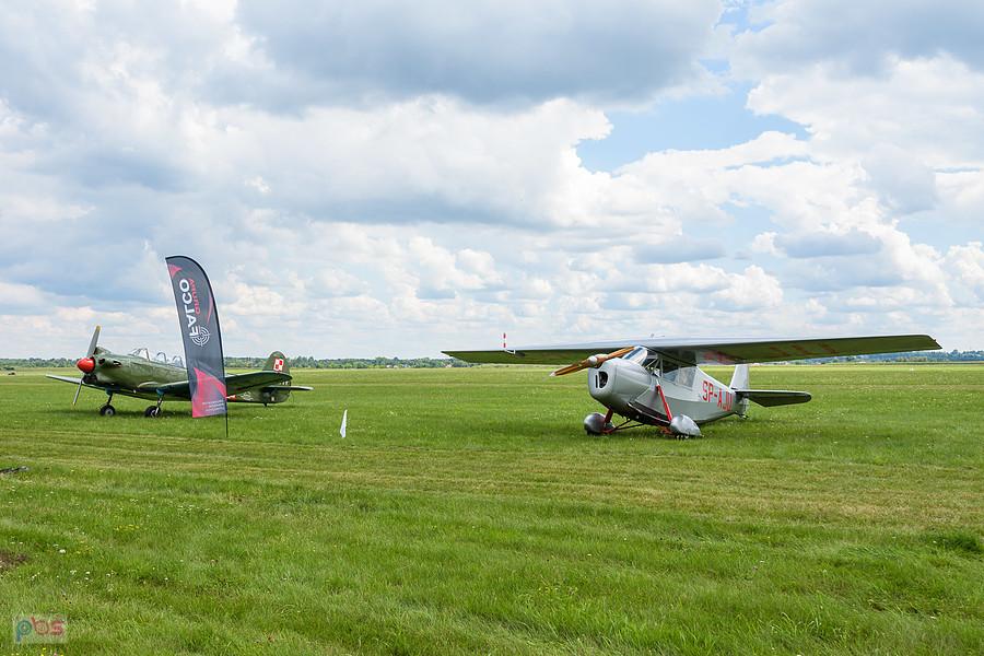RWD-5 #SP-AJU (dawniej SP-LOT) i Yakovlev Yak-18 (Jakowlew Jak-18) SP-YYY