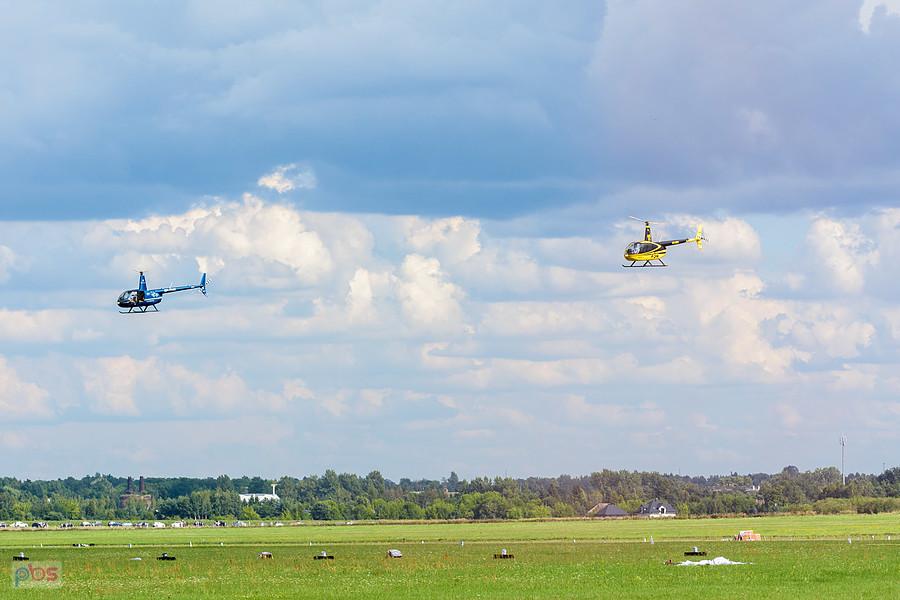 Robinson R44 Raven #OK-MOV i Robinson R44 Raven I #SP-TMX - AirShow Rudniki 2025.