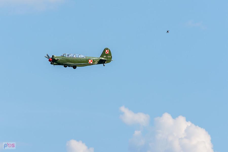 Yakovlev Yak-18 (Jakowlew Jak-18) #SP-YYY - latający eksponat Muzeum lotnictwa w Krakowie- AirShow Rudniki 2025