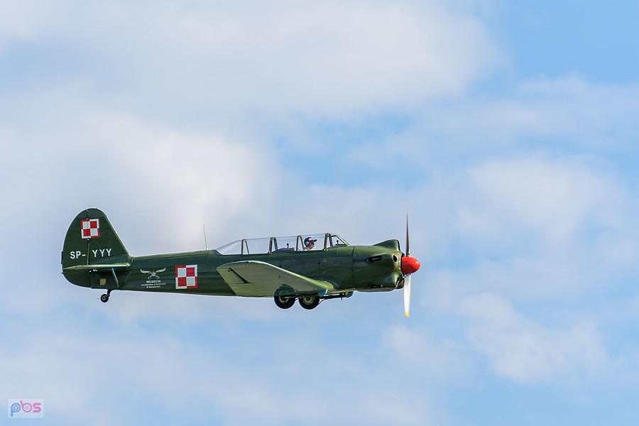 Yakovlev Yak-18 (Jakowlew Jak-18) #SP-YYY - latający eksponat Muzeum lotnictwa w Krakowie- AirShow Rudniki 2025