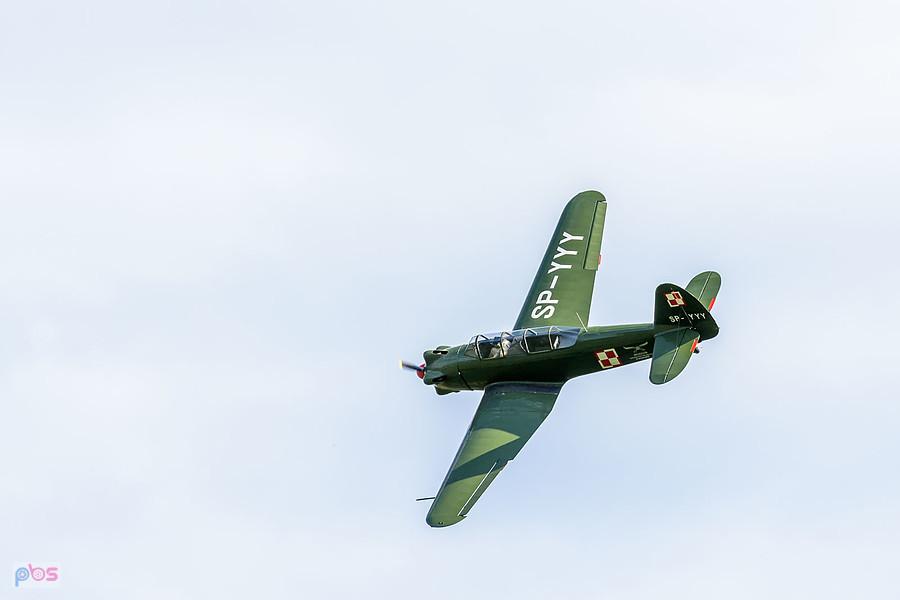Yakovlev Yak-18 (Jakowlew Jak-18) #SP-YYY - latający eksponat Muzeum lotnictwa w Krakowie- AirShow Rudniki 2025