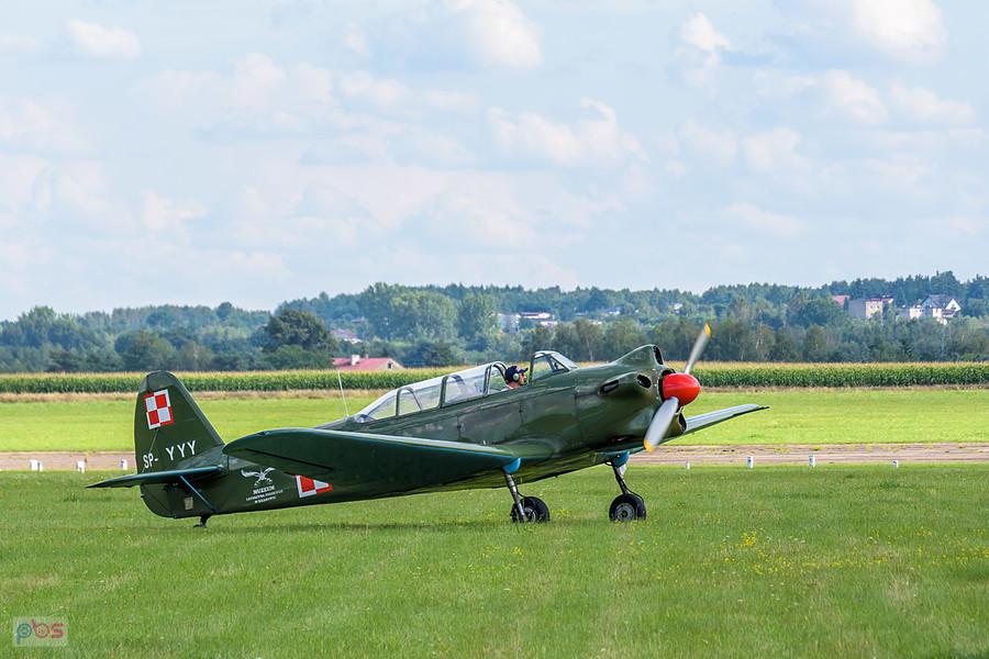 Yakovlev Yak-18 (Jakowlew Jak-18) #SP-YYY - latający eksponat Muzeum lotnictwa w Krakowie- AirShow Rudniki 2025