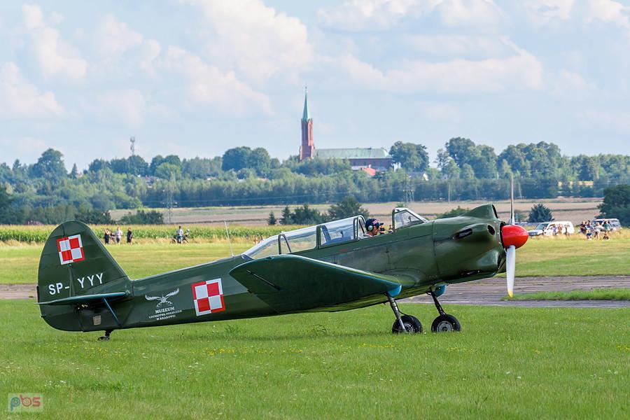 Yakovlev Yak-18 (Jakowlew Jak-18) #SP-YYY - latający eksponat Muzeum lotnictwa w Krakowie- AirShow Rudniki 2025