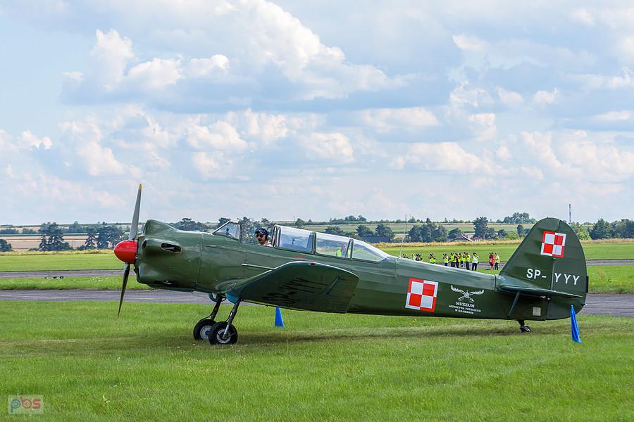 Yakovlev Yak-18 (Jakowlew Jak-18) #SP-YYY - latający eksponat Muzeum lotnictwa w Krakowie- AirShow Rudniki 2025