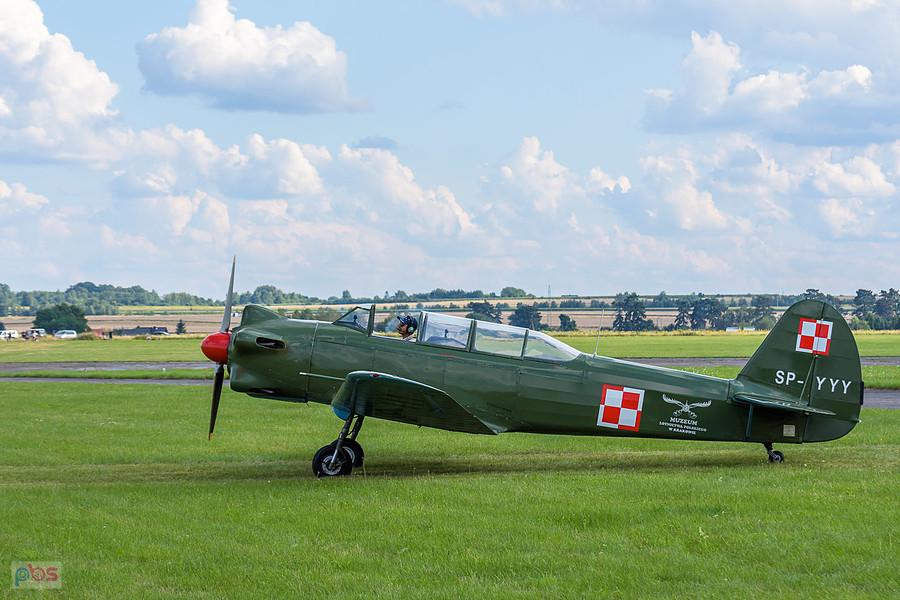 Yakovlev Yak-18 (Jakowlew Jak-18) #SP-YYY - latający eksponat Muzeum lotnictwa w Krakowie- AirShow Rudniki 2025