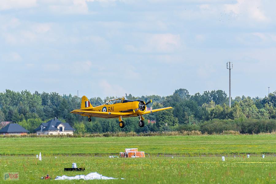 North American T-6 Harvard Mk.4M KF584 (SP-YIX) z 1953 roku - AirShow Rudniki 2025