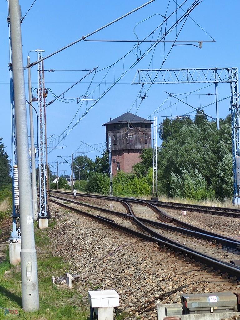 piękna wieża ciśnień w Ciasnej