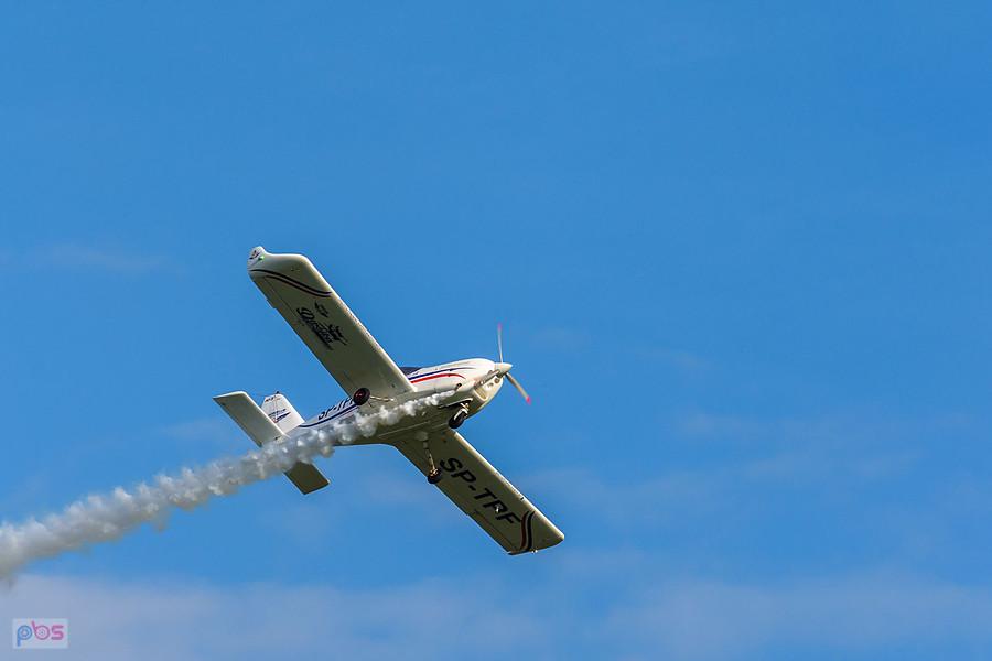 Samoloty Aero AT-3 R100 - #SP-TPF Hubert Massalski #SP-TPF - Hubert Massalski - grupa akrobacyjna Dwójka z AW - AirShow Rudniki 2025