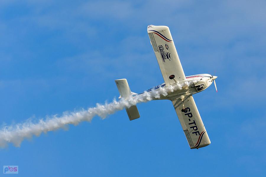 Samoloty Aero AT-3 R100 - #SP-TPF Hubert Massalski #SP-TPF - Hubert Massalski - grupa akrobacyjna Dwójka z AW - AirShow Rudniki 2025