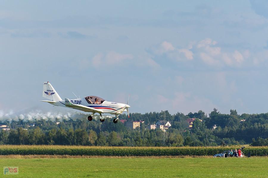 Samolot Aero AT-3 R100 - #SP-TPE Hubert Massalski- grupa akrobacyjna Dwójka z AW - AirShow Rudniki 2025