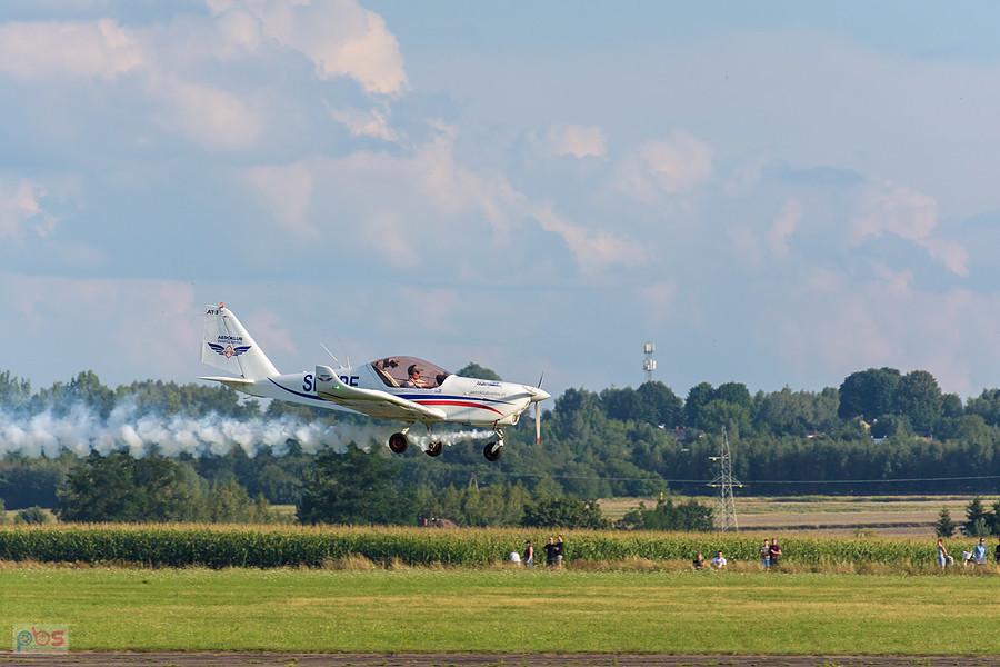 Samolot Aero AT-3 R100 - #SP-TPE Hubert Massalski- grupa akrobacyjna Dwójka z AW - AirShow Rudniki 2025