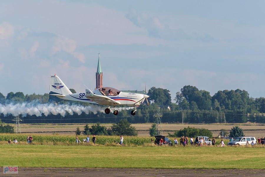 Samolot Aero AT-3 R100 - #SP-TPE Hubert Massalski- grupa akrobacyjna Dwójka z AW - AirShow Rudniki 2025
