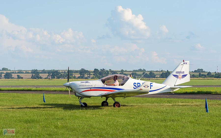 Samolot Aero AT-3 R100 - #SP-TPF - Radek Izdebski- grupa akrobacyjna Dwójka z AW - AirShow Rudniki 2025