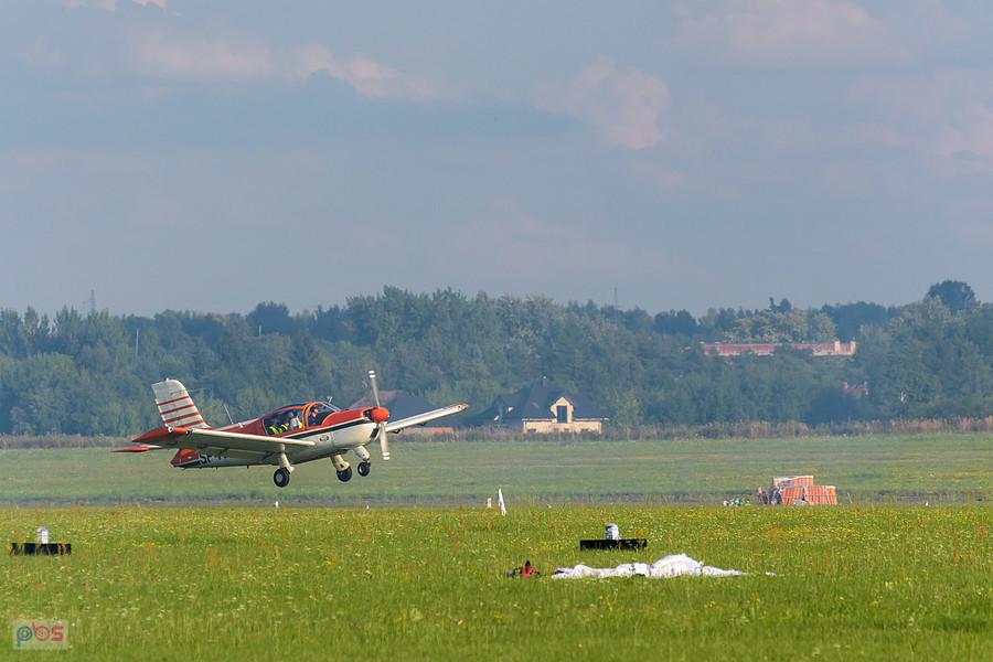 Samolot Socata RALLYE 235 E #SP-ACZ - start podczas AirShow Rudniki 2025