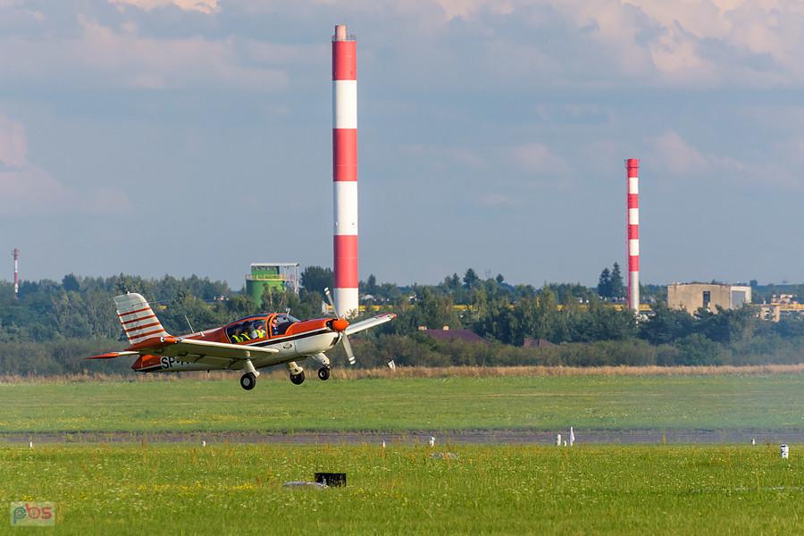 Samolot Socata RALLYE 235 E #SP-ACZ- start podczas AirShow Rudniki 2025