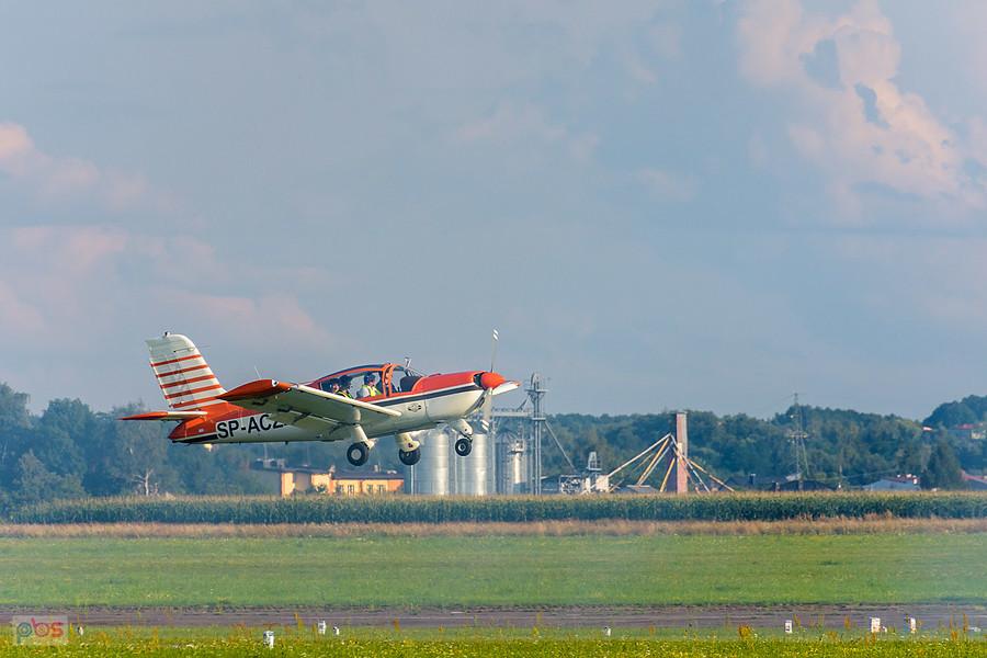 Samolot Socata RALLYE 235 E #SP-ACZ- start podczas AirShow Rudniki 2025