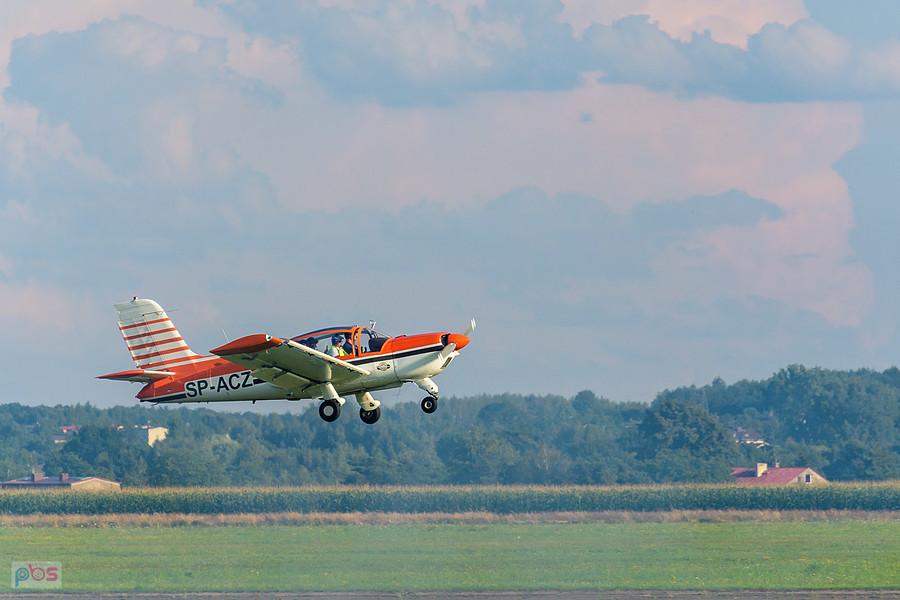 Samolot Socata RALLYE 235 E #SP-ACZ- start podczas AirShow Rudniki 2025