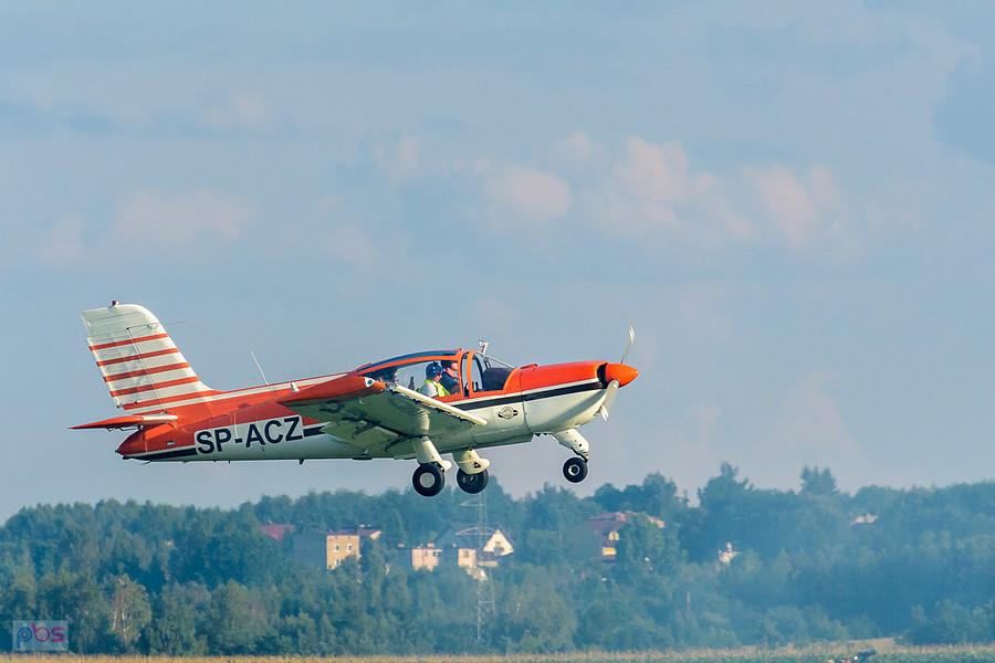 Samolot Socata RALLYE 235 E #SP-ACZ- start podczas AirShow Rudniki 2025