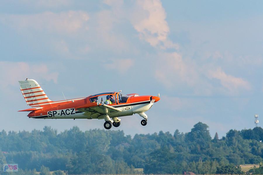 Samolot Socata RALLYE 235 E #SP-ACZ- start podczas AirShow Rudniki 2025