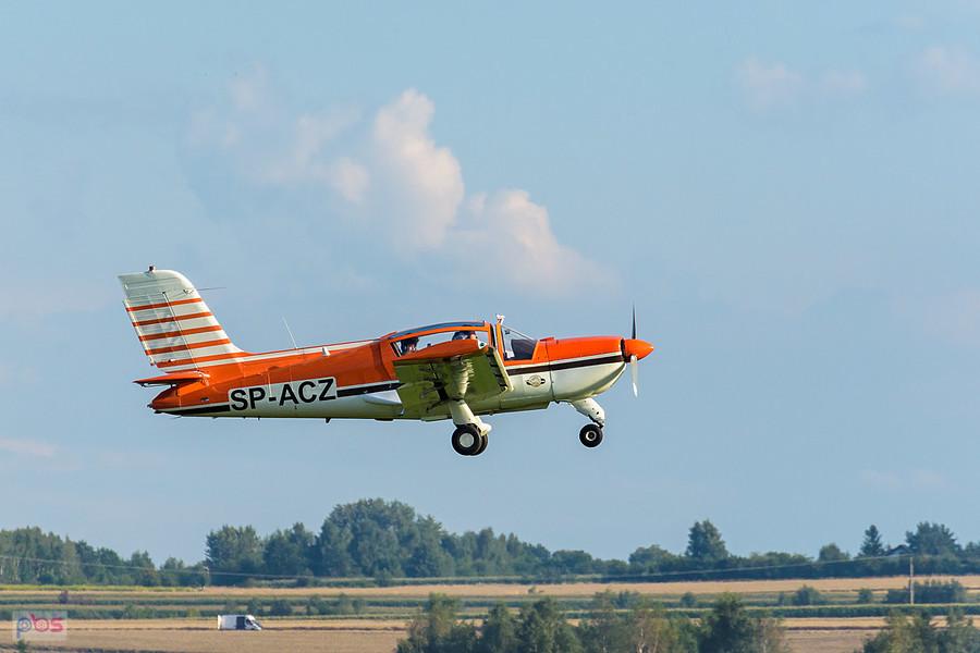 Samolot Socata RALLYE 235 E #SP-ACZ- start podczas AirShow Rudniki 2025