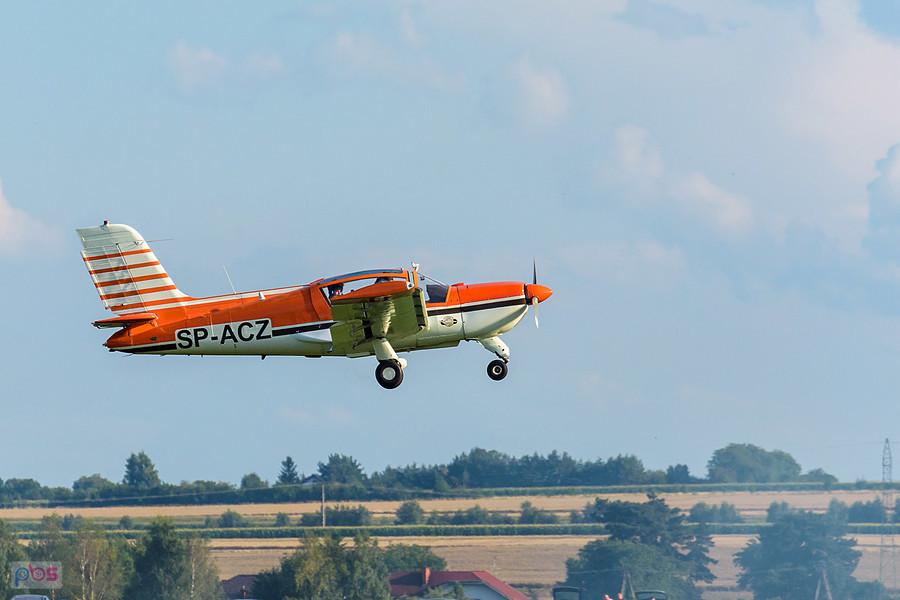 Samolot Socata RALLYE 235 E #SP-ACZ- start podczas AirShow Rudniki 2025