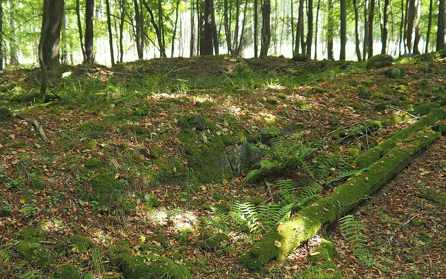 Ślady budynku