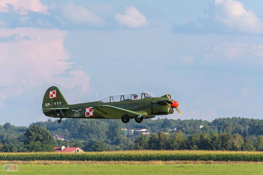 Yakovlev Yak-18 (Jakowlew Jak-18) #SP-YYY - latający eksponat Muzeum lotnictwa w Krakowie- AirShow Rudniki 2025