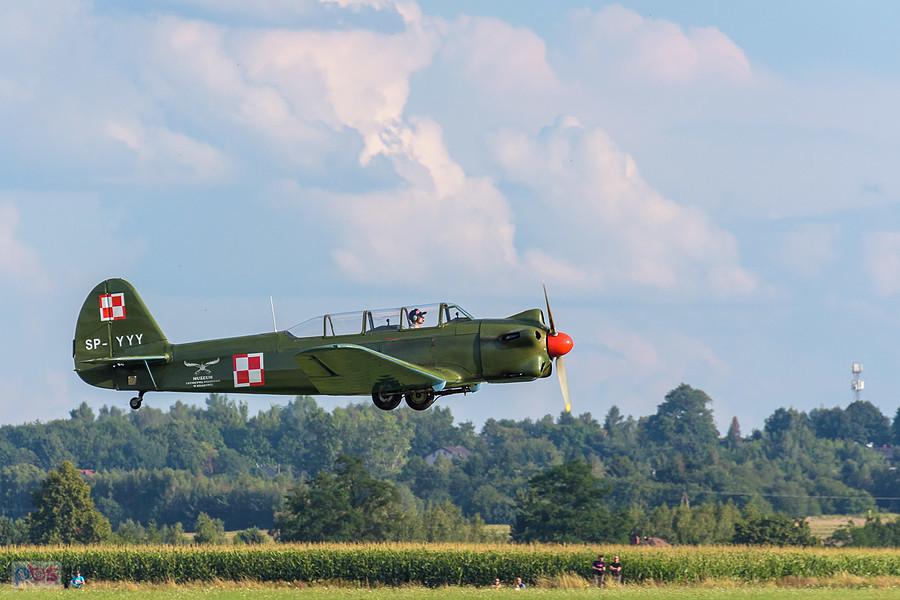 Yakovlev Yak-18 (Jakowlew Jak-18) #SP-YYY - latający eksponat Muzeum lotnictwa w Krakowie- AirShow Rudniki 2025