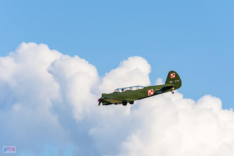 Yakovlev Yak-18 (Jakowlew Jak-18) #SP-YYY - latający eksponat Muzeum lotnictwa w Krakowie- AirShow Rudniki 2025