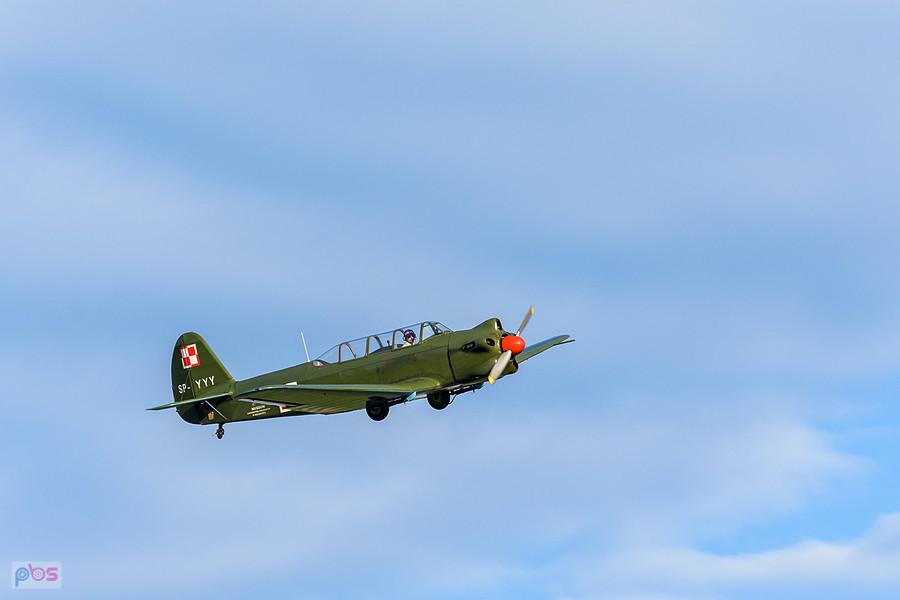 Yakovlev Yak-18 (Jakowlew Jak-18) #SP-YYY - latający eksponat Muzeum lotnictwa w Krakowie- AirShow Rudniki 2025