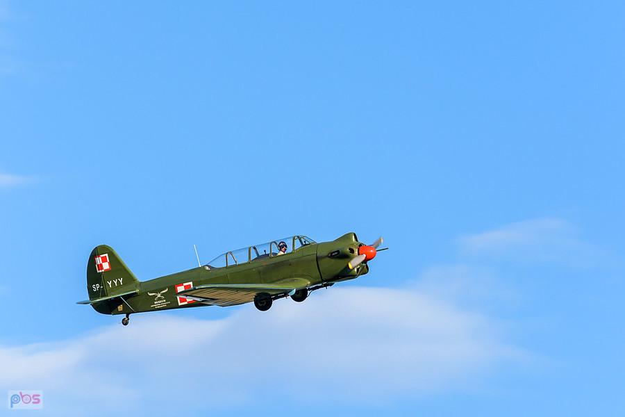 Yakovlev Yak-18 (Jakowlew Jak-18) #SP-YYY - latający eksponat Muzeum lotnictwa w Krakowie- AirShow Rudniki 2025