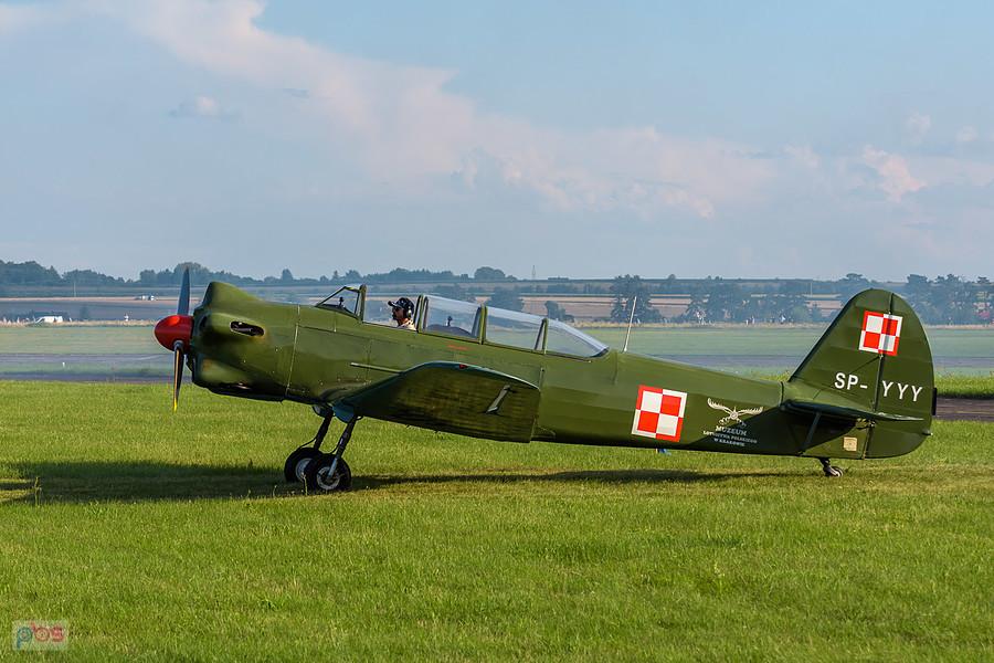 Yakovlev Yak-18 (Jakowlew Jak-18) #SP-YYY - latający eksponat Muzeum lotnictwa w Krakowie- AirShow Rudniki 2025