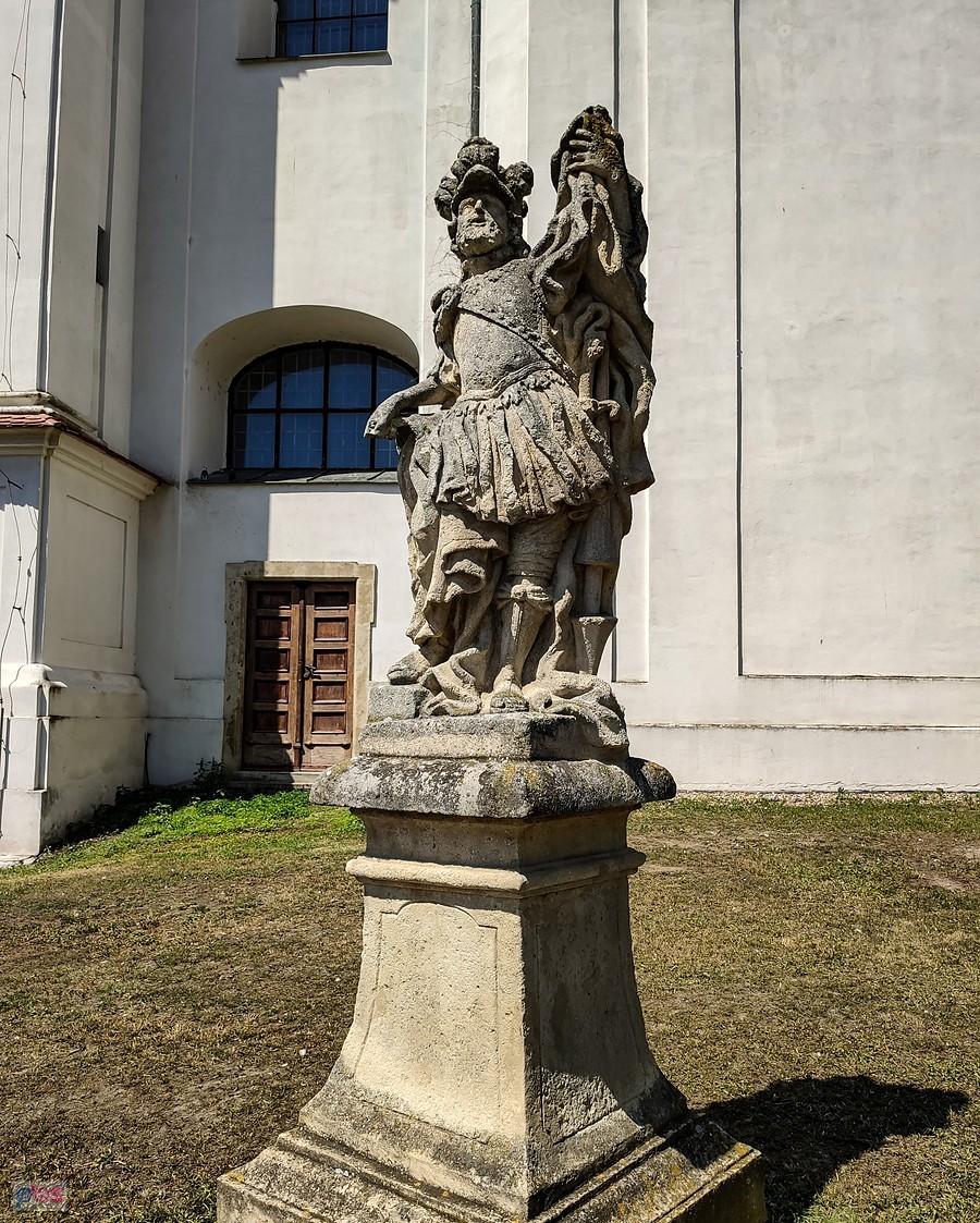 Drnholec - św. Florian przy kościele Świętej Trójcy