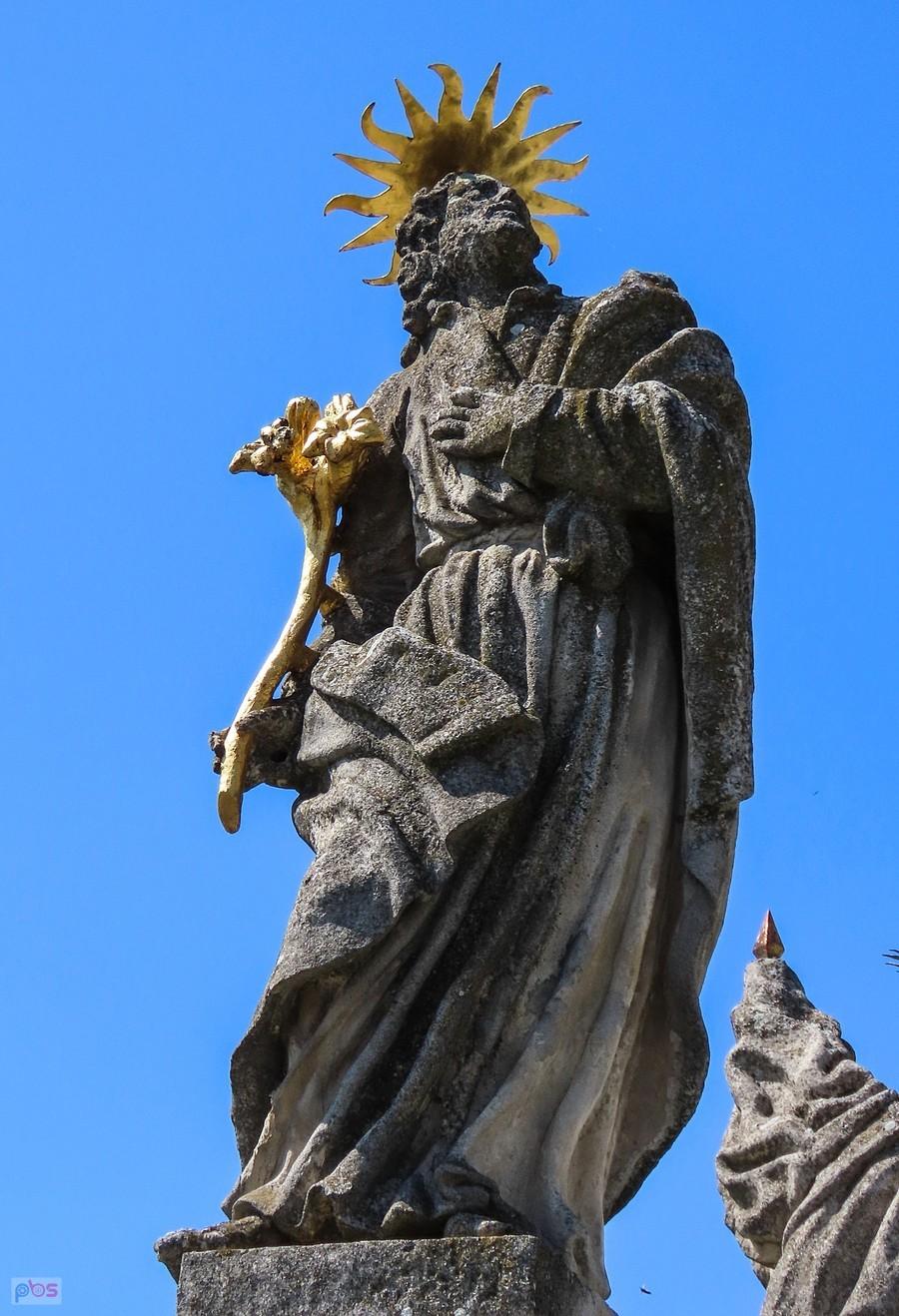 Drnholec - św. Józef z kolumny maryjnej