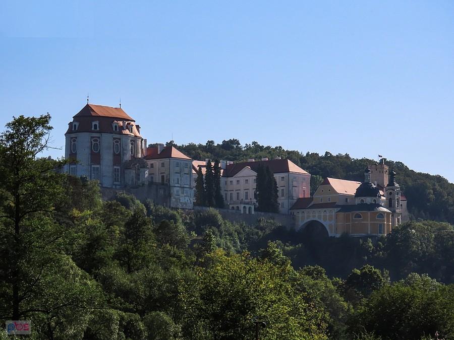 Zamek Vranov nad Dyjí - widok z okna