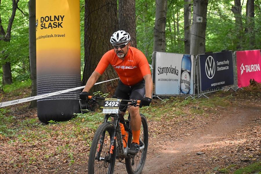 Bike Maraton - Kowary, właśnie mijam metę