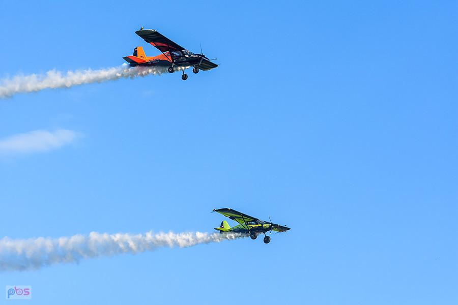 BushCat Demo Team - AirShow Rudniki 2025. SkyReach BushCat #SP-SMOG i #SP-SYKY