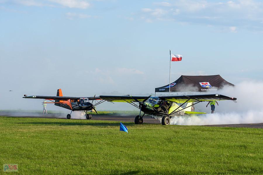 BushCat Demo Team - AirShow Rudniki 2025. SkyReach BushCat #SP-SMOG i #SP-SYKY