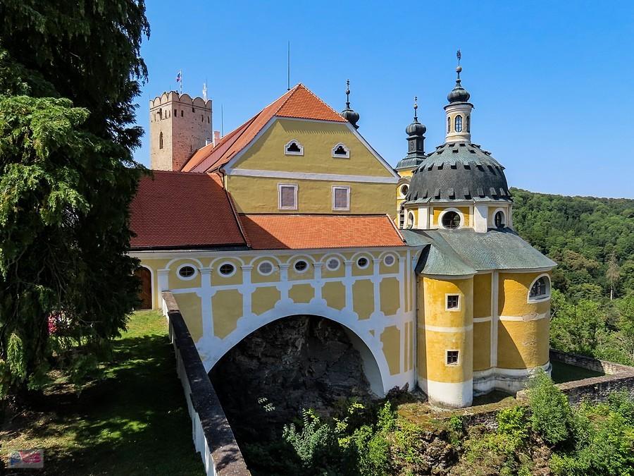 Zamek Vranov - kaplica zamkowa pw. Świętej Trójcy