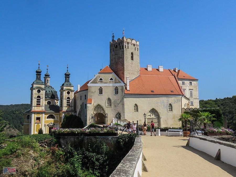 Zamek Vranov to niezwykle fotogeniczny obiekt