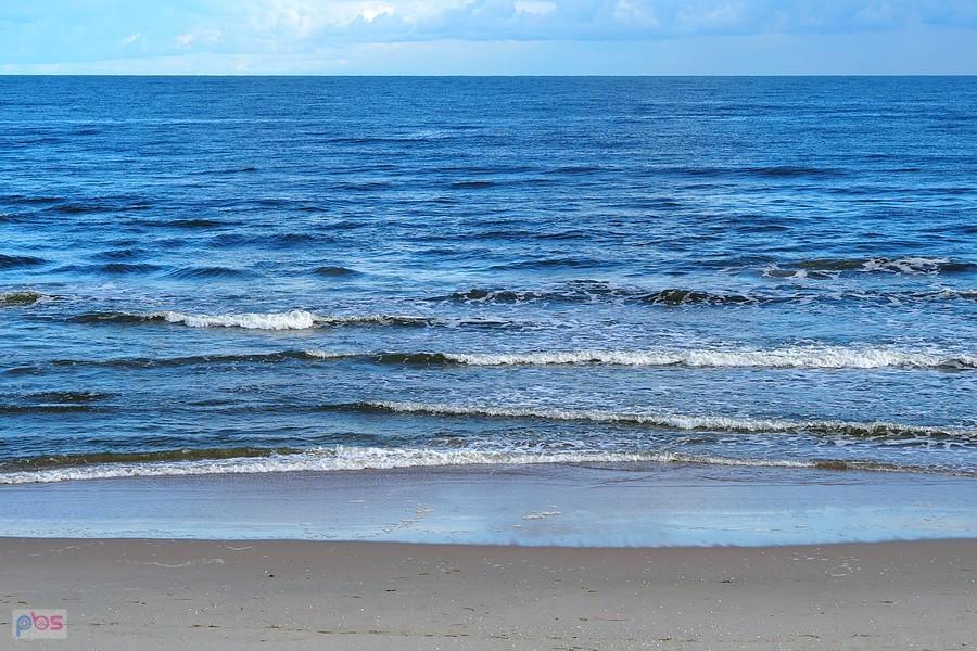na plaży w Sztutowie