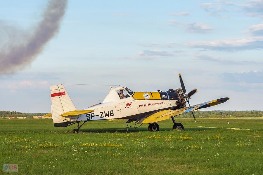 PZL M18B Dromader #SP-ZWB i pilot Janusz Darocha - AirShow Rudniki 2025