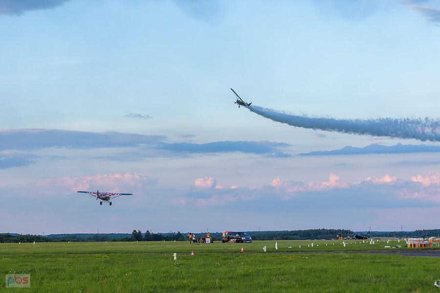 Piper J-3C-65 Cub #SP-SAFY (zabytek) oraz Cub Crafters Carbon Cub CCX-1865 #N916RX (nowa konstrukcja)