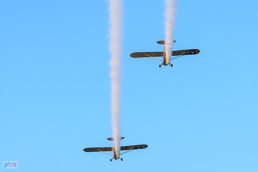Piper L-4Piper J-3C-65 Cub #SP-SAFY oraz Piper L-4J Cub #SP-SMLP (rok prod. 1944)J Cub #SP-SMLP z roku 1944