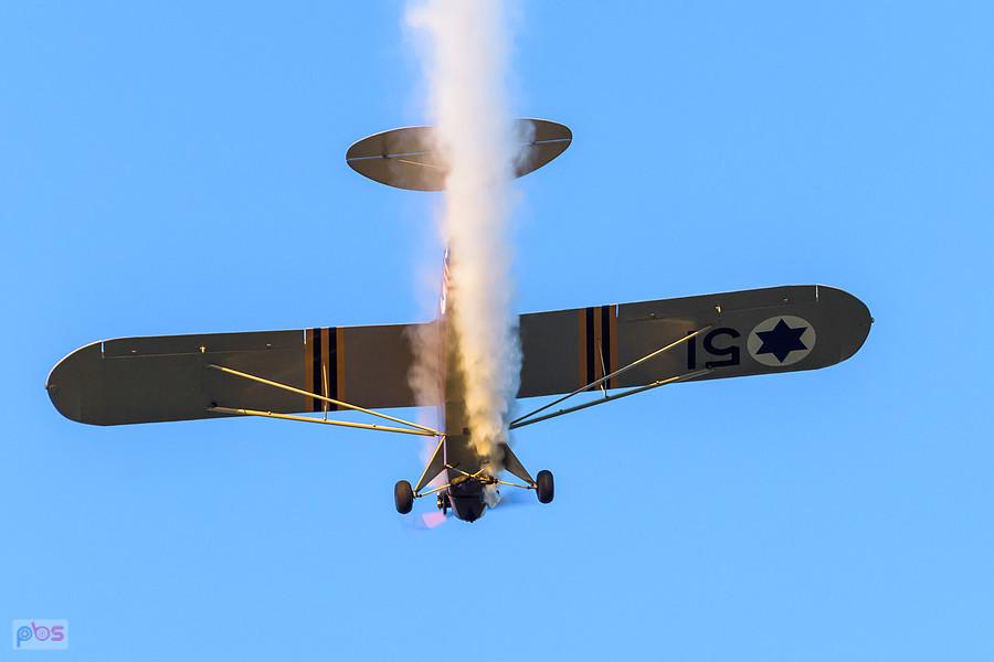 Piper L-4J Cub #SP-SMLP z roku 1944 - AirShow Rudniki 2025