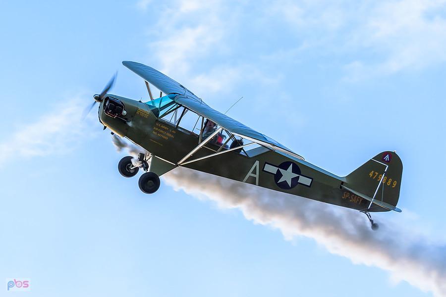 Piper J-3C-65 Cub #SP-SAFY - AirShow Rudniki 2025