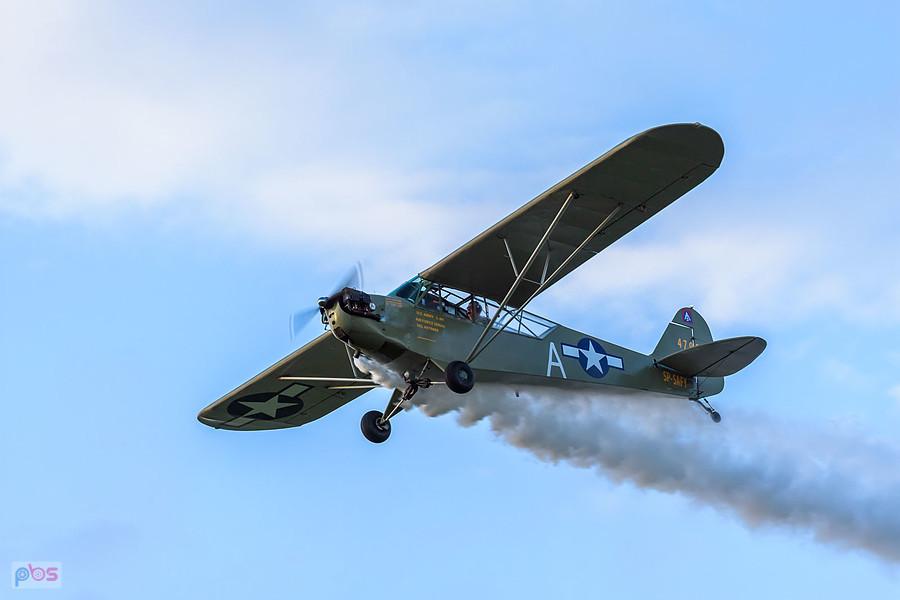 Piper J-3C-65 Cub #SP-SAFY - AirShow Rudniki 2025
