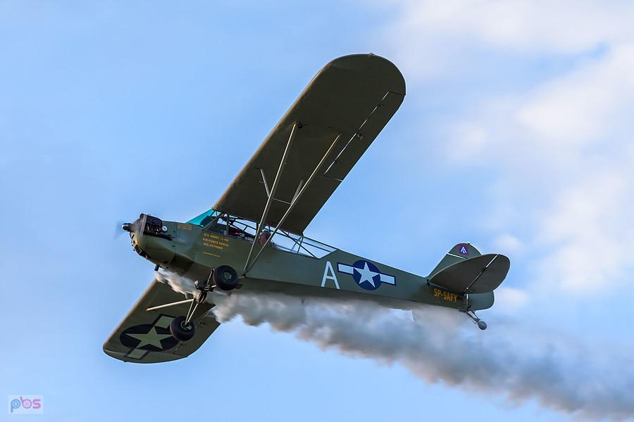Piper J-3C-65 Cub #SP-SAFY - AirShow Rudniki 2025
