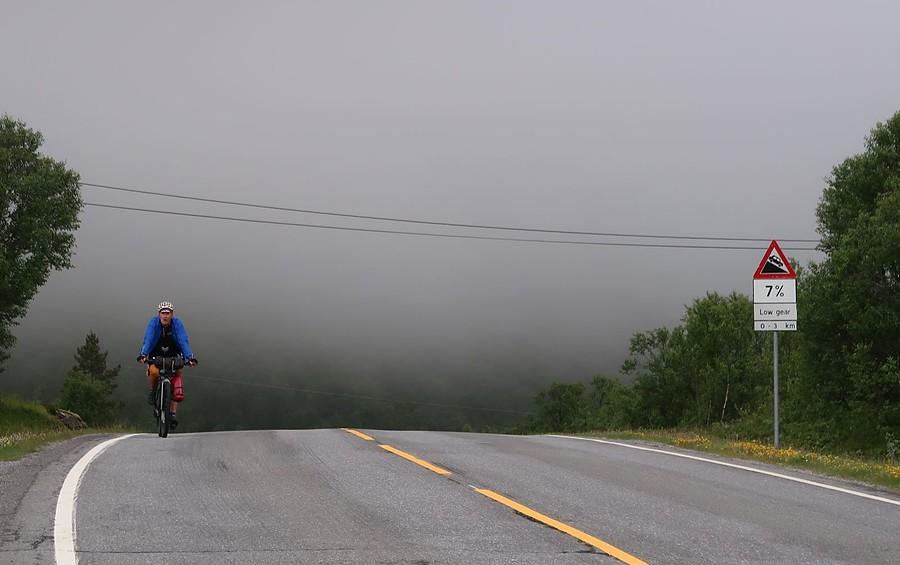 No i podjechane. Niby tylko 245m, a ma się wrażenie że to 1000m.n.p.m :)